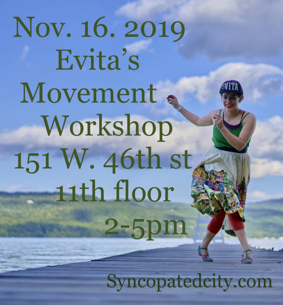 ENov16image Evita's movement workshop